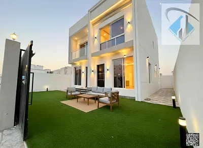 For sale, a new villa with a large yard, the first resident, close to the Mohammed bin Zayed exit,