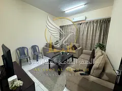 Furnished one-bedroom apartment for monthly rent in Ajman Al Rashidiya 1 Prime location and lowest p