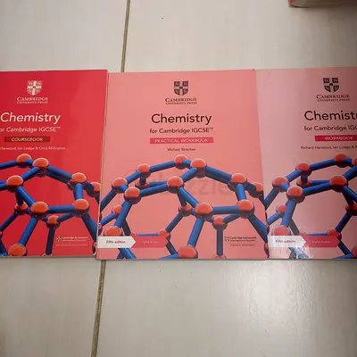 Cambridge IGCSE Chemistry Student Books (set of 3) - Used
