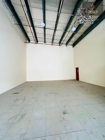Ground Floor Warehouse for Rent in Al Jurf Industrial 1 | 2,000 Sq. Ft. | 21 kW Power