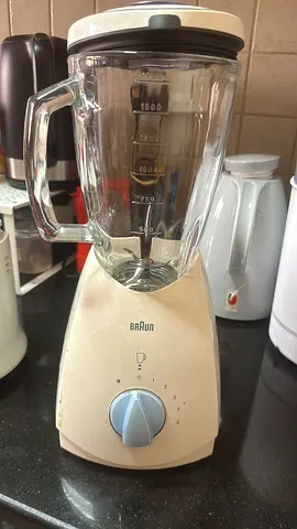 Braun Glass Jar Blender (Used) - Working Condition