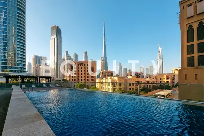 Burj Khalifa View | Vacant Now | High Floor