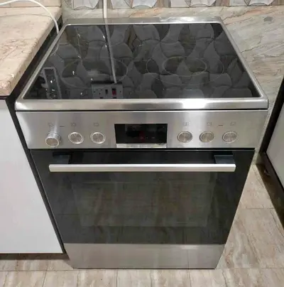 Bosch Electric Range Cooker, 60 cm, HKQ38A150M Stainless Steel