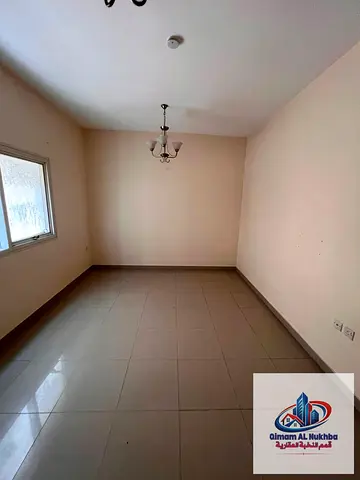 **Spacious 1-bedroom apartment in Al Butina with a master bedroom, indoor parking, central A/C & gas, super deluxe finishing, no commission, and easy