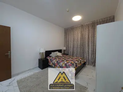 Investment opportunity with excellent monthly return Furnished onebedroom apartment for sale in Al Waha Towers Al Rashidiya1 Ajman near all services
