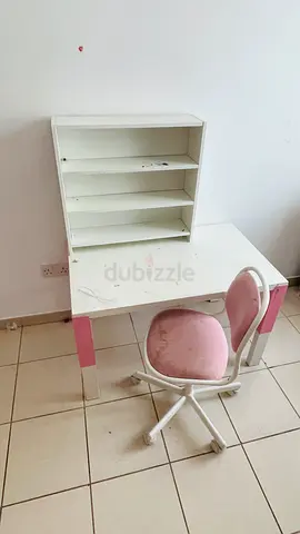 Ikea PÅHL Desk with shelf unit and Swivel Chair