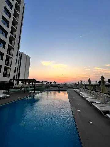 Spacious 1-Bedroom Apartment For Rent – The Nook 2, With Sea View( Jabal Ali First Dubai )