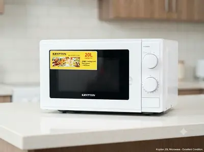 Krypton 20L Microwave - Compact White, excellent Condition