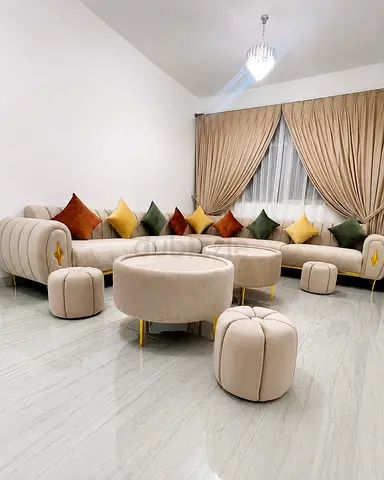 All the brand new L shape sofa is available with table and pillows you can get from us with stool