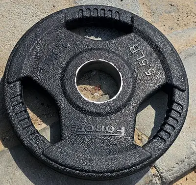 Cast Rubber Coated, Weight Plate (Pair/Single) - Standard Hole