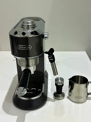 DeLonghi Dedica Manual Espresso Maker with Milk Frother - Good Condition