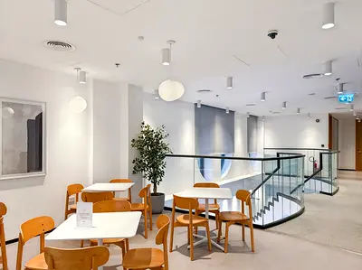 3 PERSONS FULLY FURNISHED PRIVATE OFFICE SPACE FOR RENT - INCLUDING WIFI -ELECTRICITY