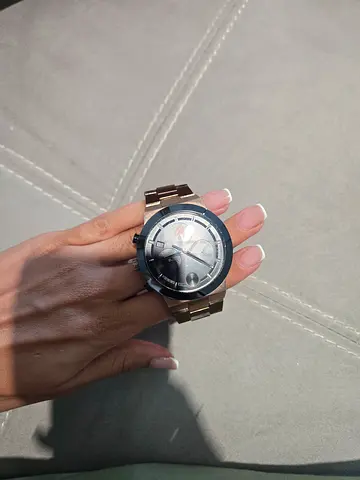 Movado Bold Fusion Chronograph Quartz Stainless Steel Watch 44mm - Rose Gold/Black