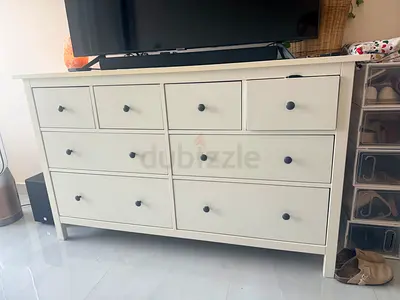 IKEA Hemnes 8-Drawer Dresser White