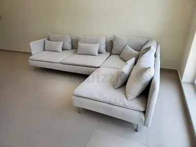 Excellent condition IKEA Sodhremn Corner L Shape Sofa Beige