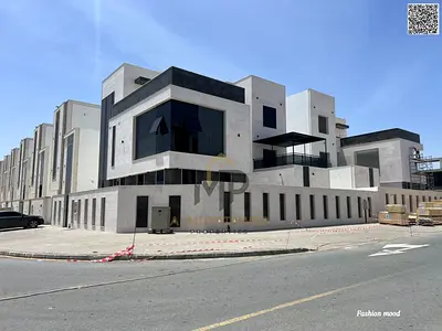 Corner Villa(with pool and lift)|ajman|al helio2 area|6 master rooms,majlis,2 halls,roof|freehold| included water, electricity fees, and central A\C.