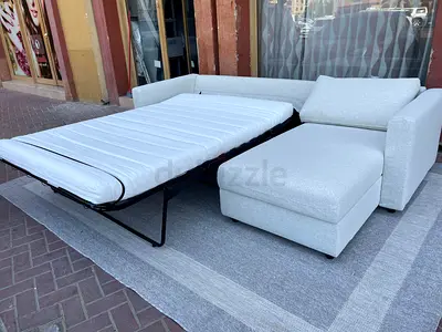 Ikea vimle L shape sofa bed with mattress