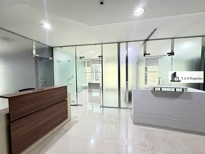 Dewa chiller Free || Fully Furnished Independent Office || inside pantry and bath room ||