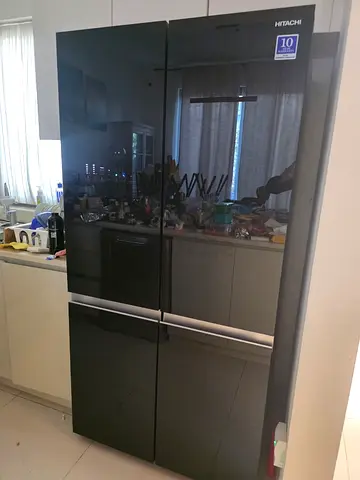 Hitachi 4 Door Fridge freezer Refrigerator bottom freezer 90cm width
