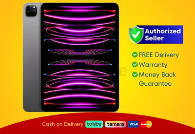 Apple iPad Pro 11 inch (4th Gen) - M2 Chip - WiFi - 128GB - Space Grey, A2759 | Brand New |  Warrant