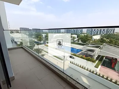 One bedroom pool view available for rent in Al Jada misk