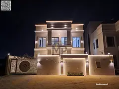 classic design | ajman| al helio2 area | 5 master rooms, majlis, 2 halls, roof | freehold | the pric