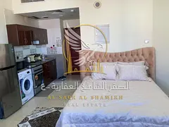Luxury furnished studio in a prime location, close to all amenities, with a spacious layout and all