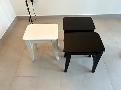 IKEA Step Stools / Bedside Stools (3 pcs) - AED 30