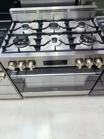 Beko 6 Burner Top Gas Oven Electric Cooker 90 cm – Premium Edition