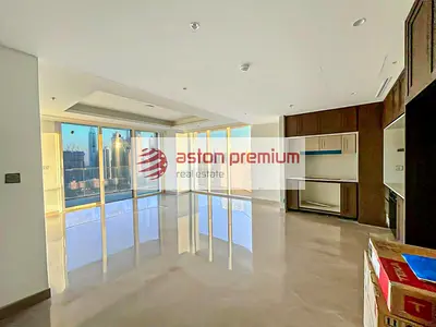 Private Beach | 3 BR High Floor | Full Marina View