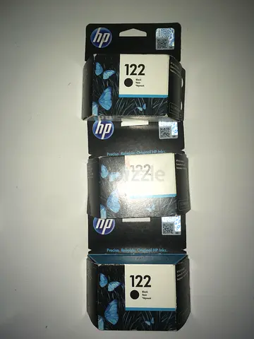 HP 122 Black Ink Cartridges (Original)