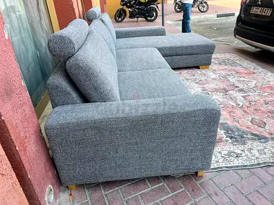 Ikea Gary L-Shaped sofa inside storage space