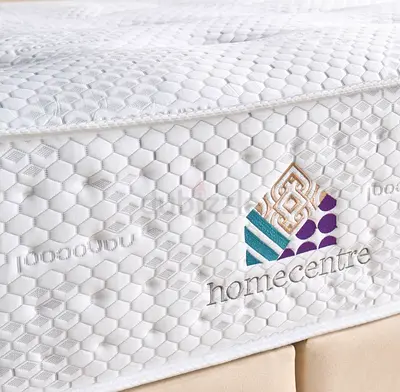 Homecentre mattress - 1 month old with brand new condition, rarely used, king size (white quilted)