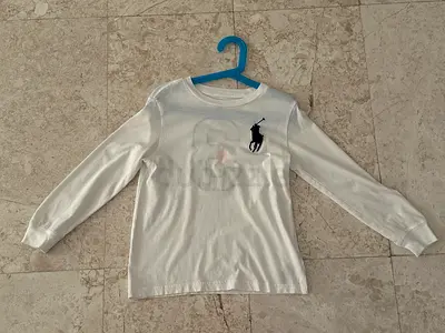 Ralph Lauren Boys Long-Sleeve Round Neck T-Shirt 6 year old
