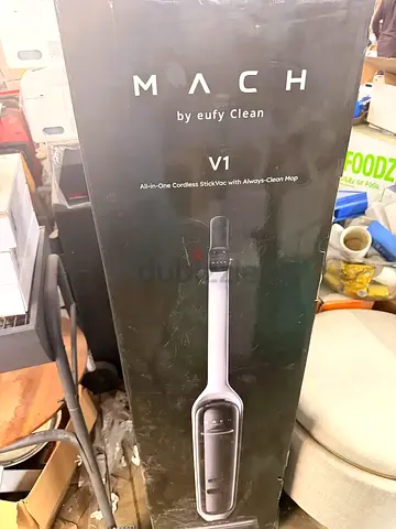 Eufy Clean MACH V1 Cordless Stick Vacuum - All-in-One (Good Condition)