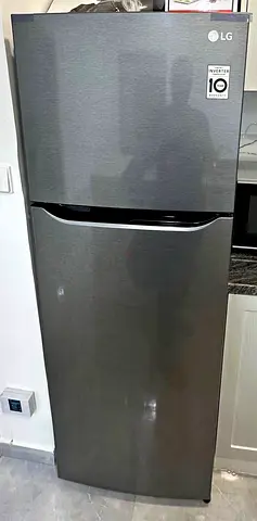 Lg Top Freezer Refrigerator Platinum Silver Smart Inverter Compressor Multi Air Flow Smart Diagnosis