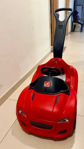 Step 2 brand Red Kids Push Car with Handle