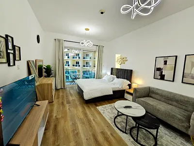 Pay Monthly or Yearly | Elegant Furnished with Wooden Flooring | Amazing Amenites