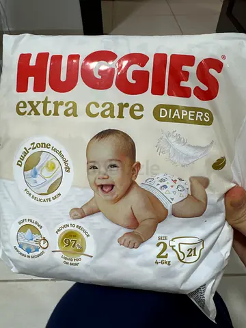 Huggies diapers Size 2 (4-6 kgs)