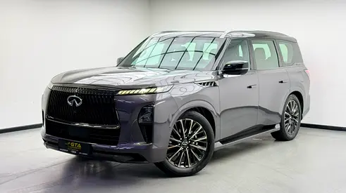 2025 Infiniti QX80 Autograph, 2030 Infiniti Warranty, 2028 Infiniti Service Pack, Pilot Seats, GCC
