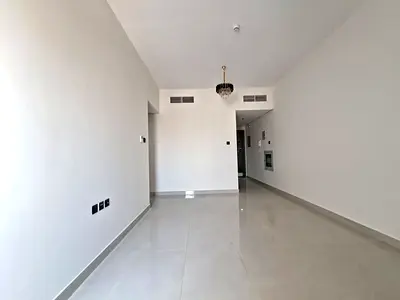 1 month free 12 cheque payment BN 1bhk available for rent outside aljada area sharjah