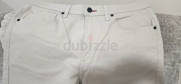 MS Khaki Casual Trousers Size 34