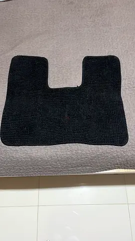IKEA Bathroom black foot mat