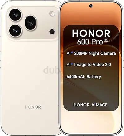 HONOR 600 Pro 512GB | 12GB RAM | Golden | VKP-NX9 | Brand New