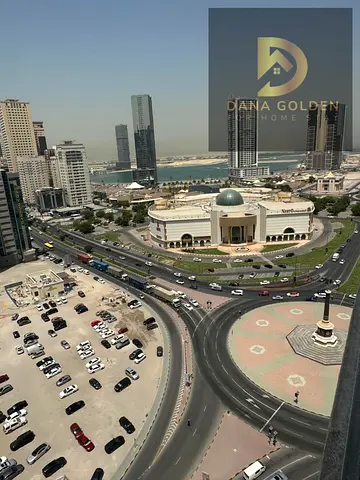 Luxury 2BHK Al Taawun | Sea View + Free Gym & Pool | 4 Washrooms + Maid Room | 6,000 AED/Month