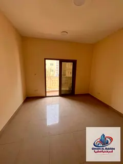 **Beautiful studio with a balcony and stunning view in Al Butina. Central A/C & gas, open kitchen, f
