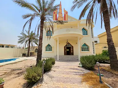 5 Bed room 2 Hall Majlis Balcony 3 Master room Maids room Big yard with swimming pool