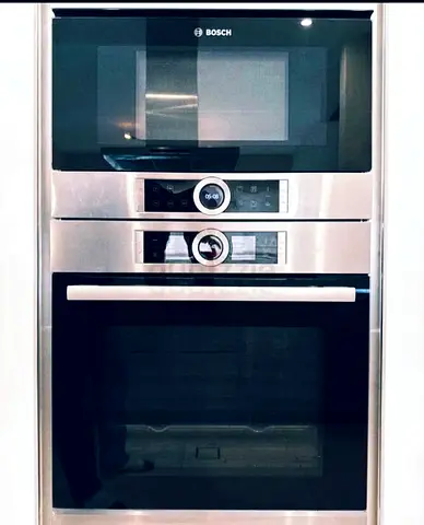 Bosch Series 8 Built-in Electric Oven and  Microwave Set  – Premium Edition saprt unit