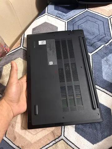 Used Lenovo laptop - bottom view, good condition