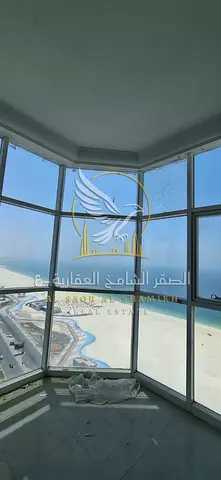 Threebedroom apartment for annual rent in Ajman Corniche area Prime location with easy access to the Dubai and Sharjah exits